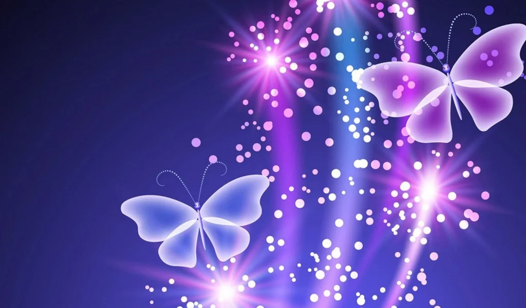 purple, butterfly, backgrounds