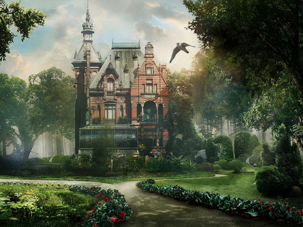 beautiful, fantasy, deam, home