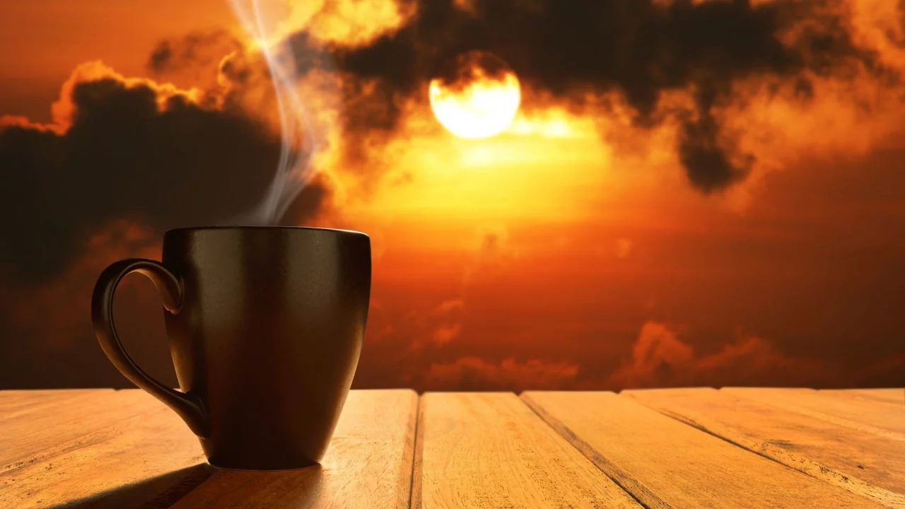 coffee, cup, warmth, morning, cloud