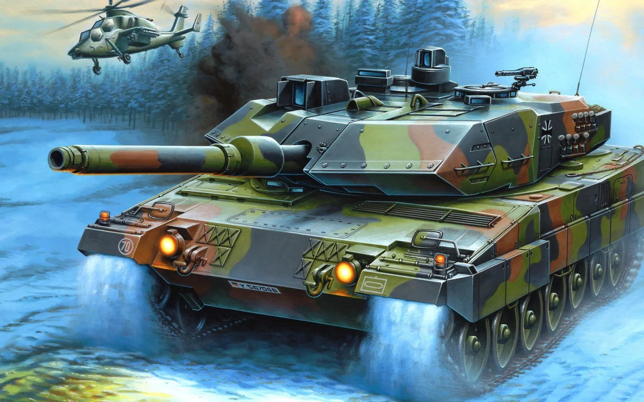 leopard 2, tank, revell, armored car, gun turret