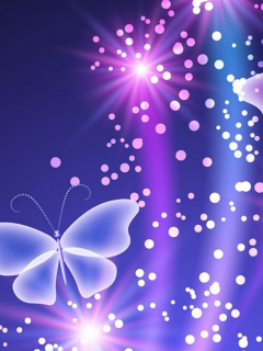 purple, butterfly, backgrounds