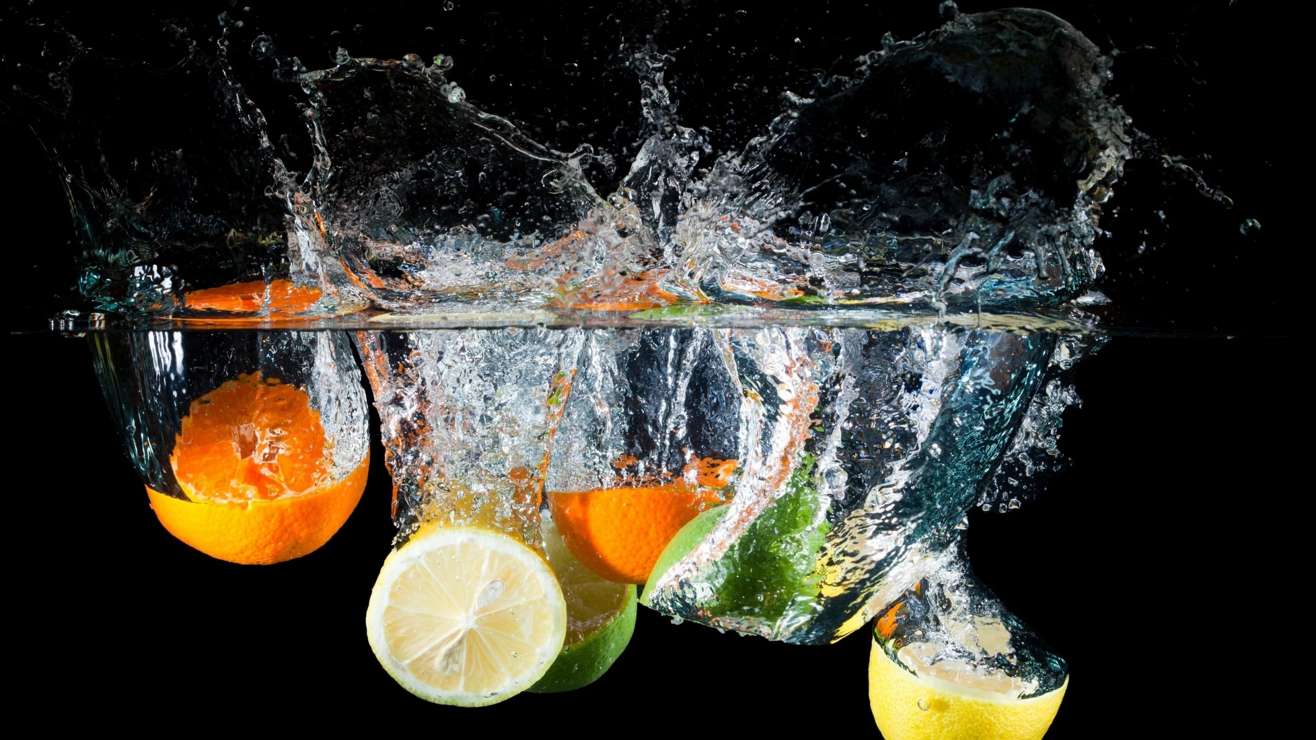 lemon, citrus, water, spray