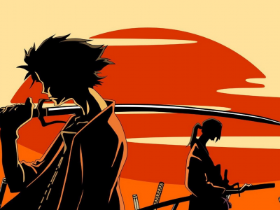 illustration, anime, cartoon, samurai, comics, samurai, champloo, jin, mugen, comic book