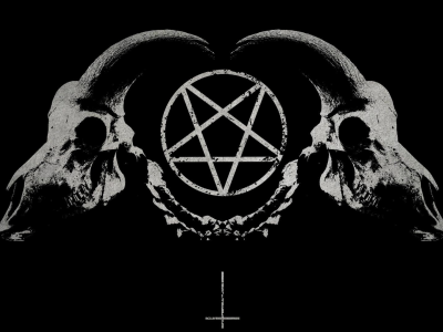 satan, pentagram, demon, skull