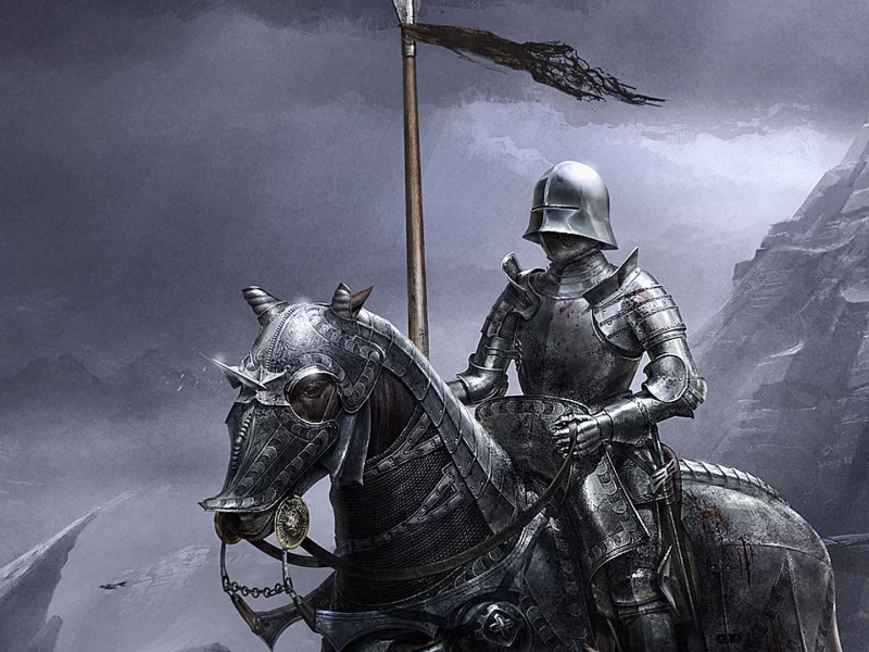 knight, armor, drawing