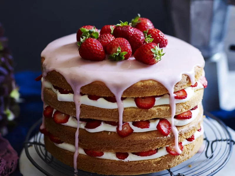 food, sweets, cake