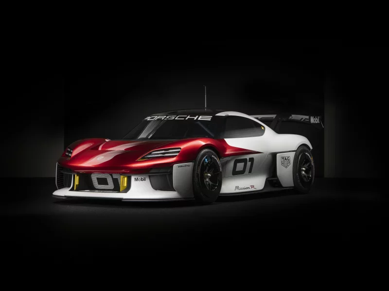 porsche, mission, electric, sports cars, black, background
