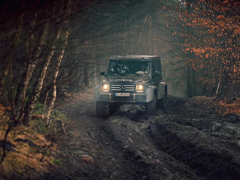 mercedes, g500, 4x4, off roading