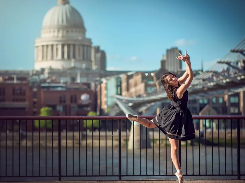girl, beautiful, dance