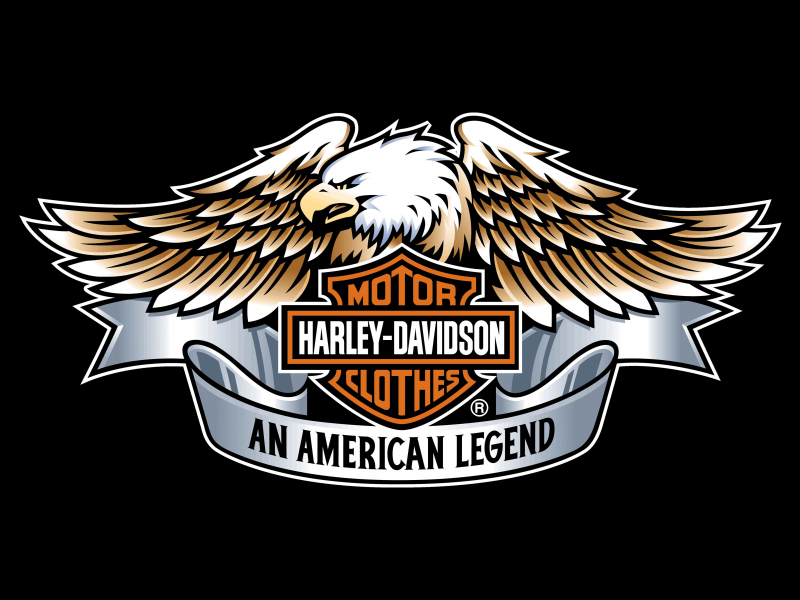 harley davidson, motorcycle, eagle, logo, emblem