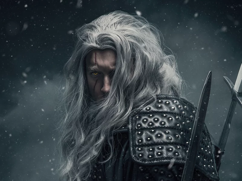 geralt, rivia, witcher