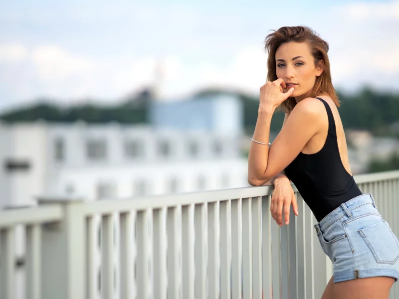 girl, beautiful, street