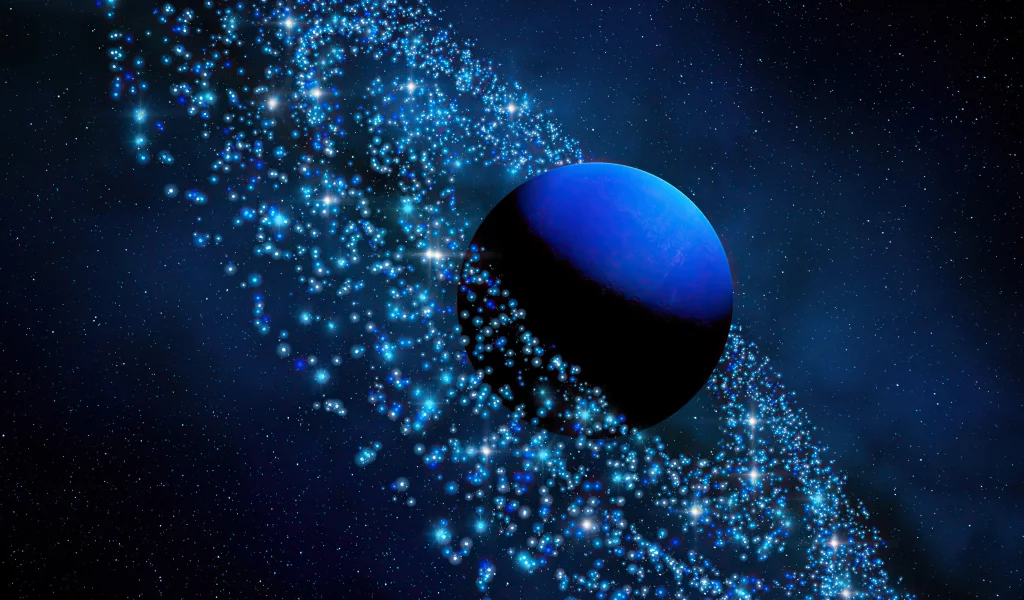 space, planet, asteroids