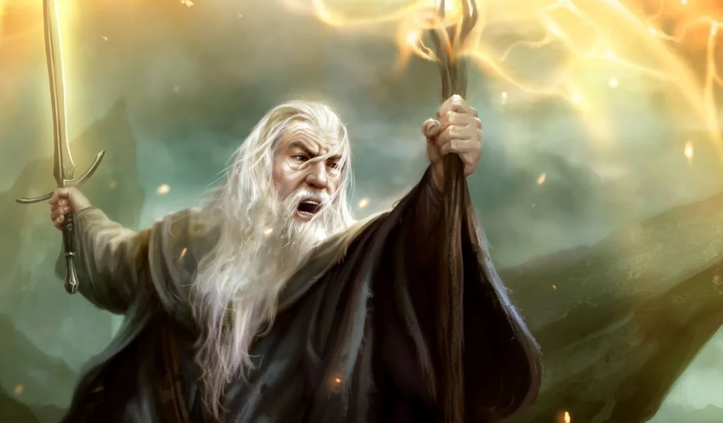 the lord of the rings, guardians of middle, earth, gandalf, wizard