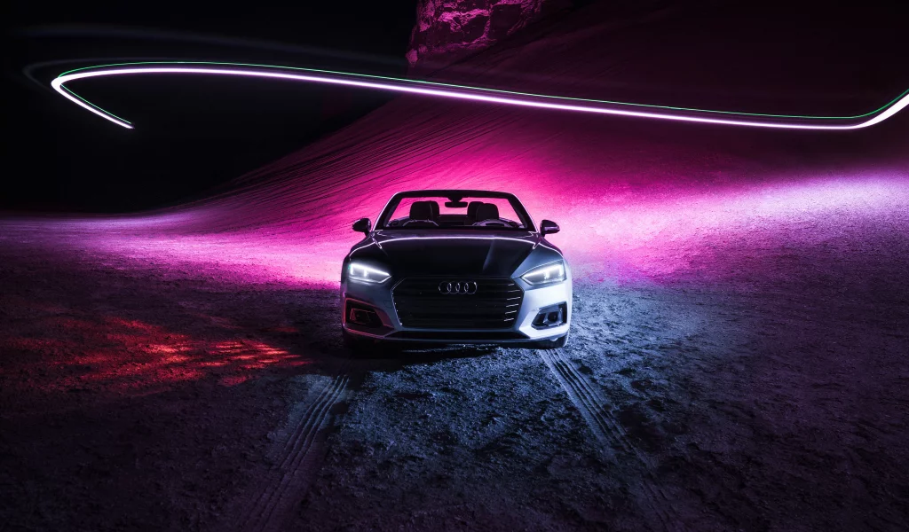 audi a5, light, design, sports car, audi