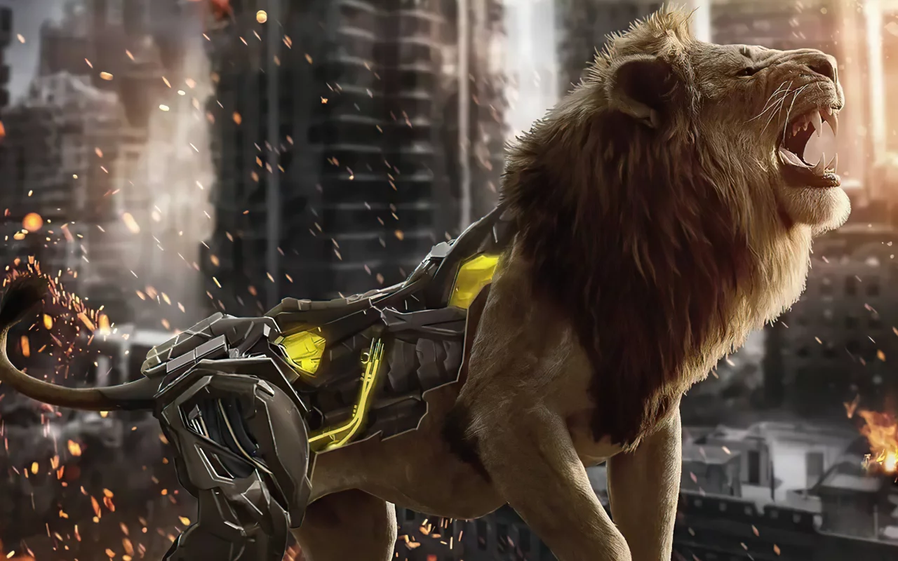 cyborn, lion