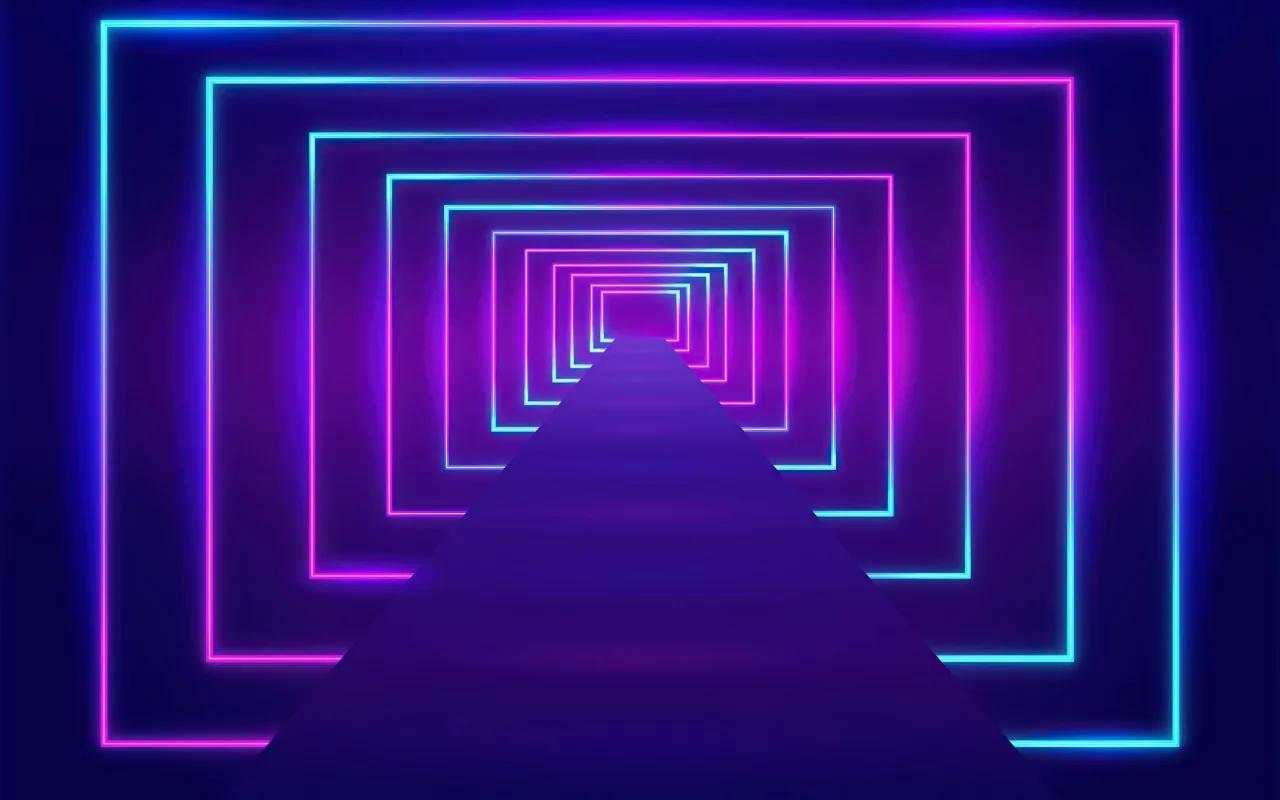 optical illusion, abstract art, illusion, blue, purple, photo, screensaver