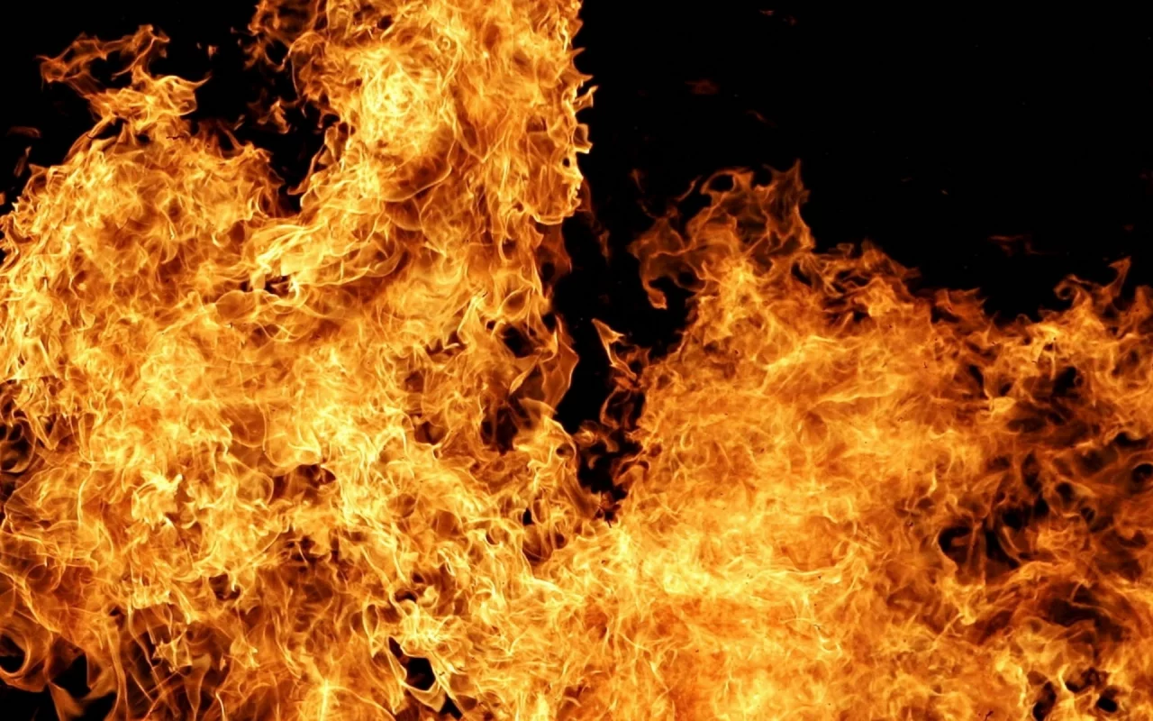fire, white, dark, flash, explosion