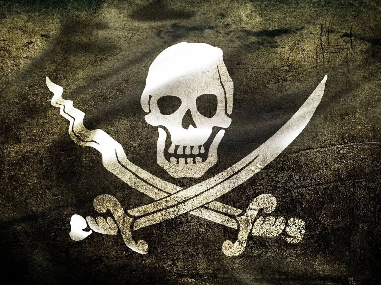 funny, bones, pirate, roger, sabers, symbolism, skeleton, flag, skull