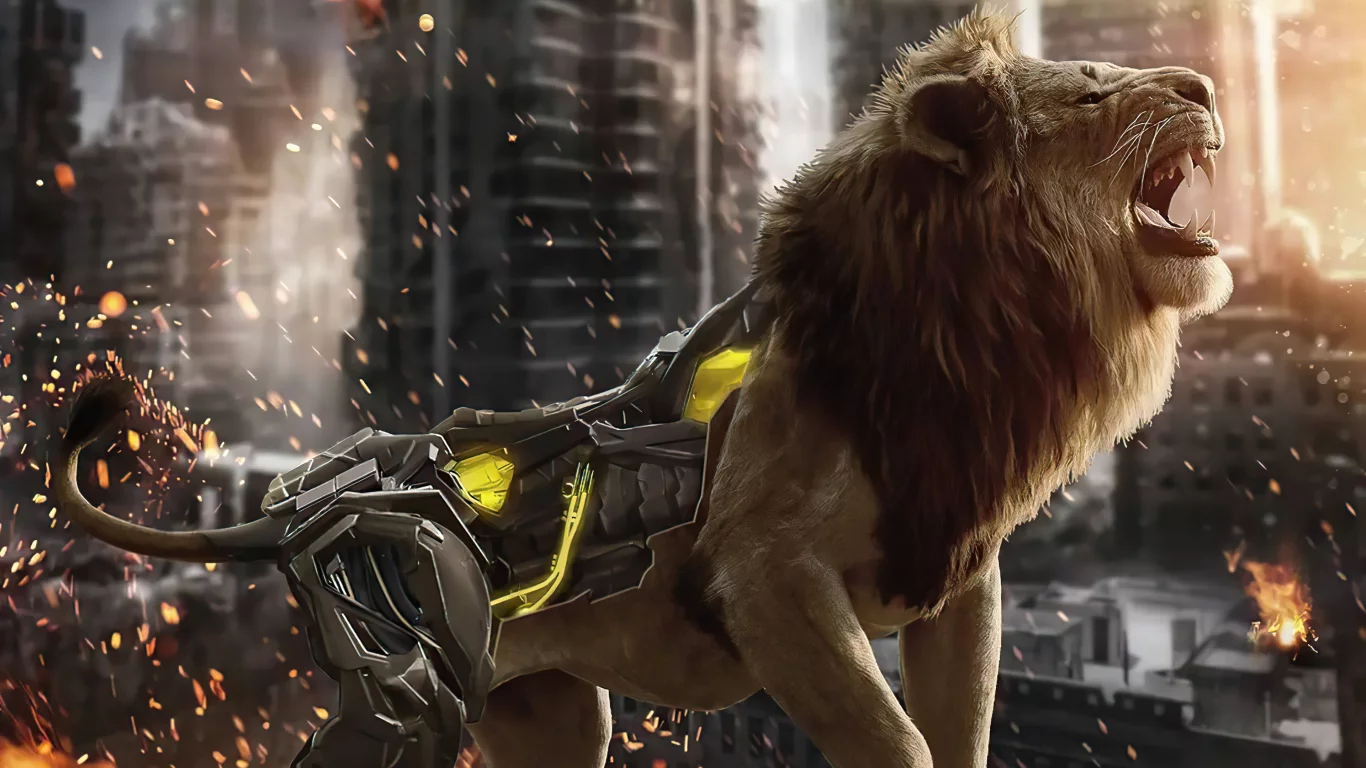 cyborn, lion