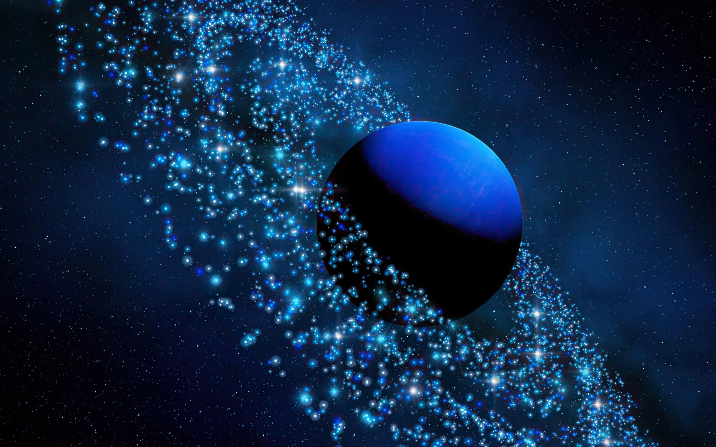 space, planet, asteroids