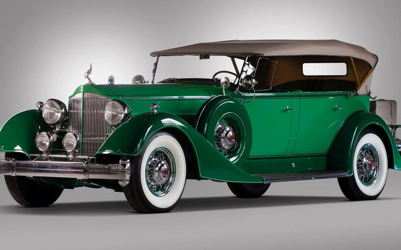 green, retro, retro car