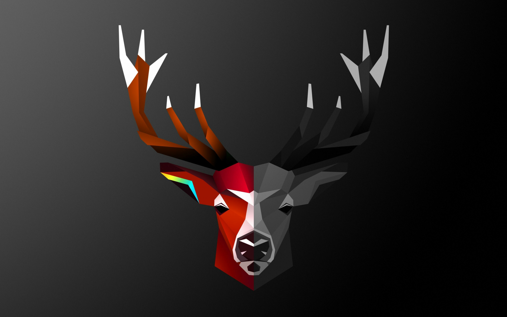 deer, antlers, 3d