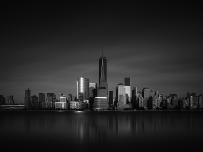 city, new york city, monochrome