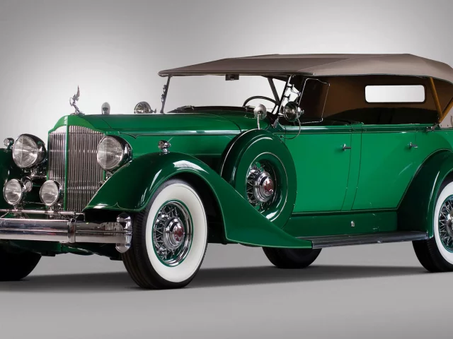 green, retro, retro car