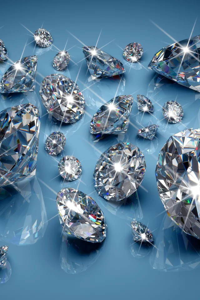 crystal, diamond