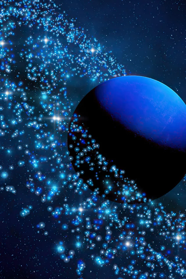 space, planet, asteroids
