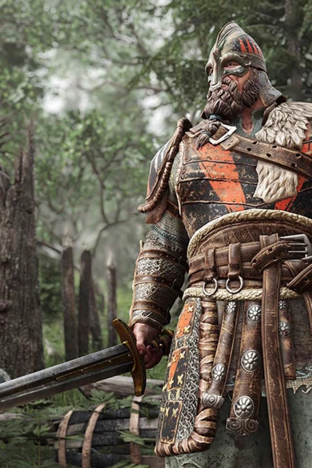 warrior, warrior, armor, sword, shield, helmet