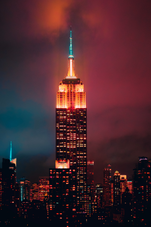 empire state building, manhattan, new york city, skyscraper