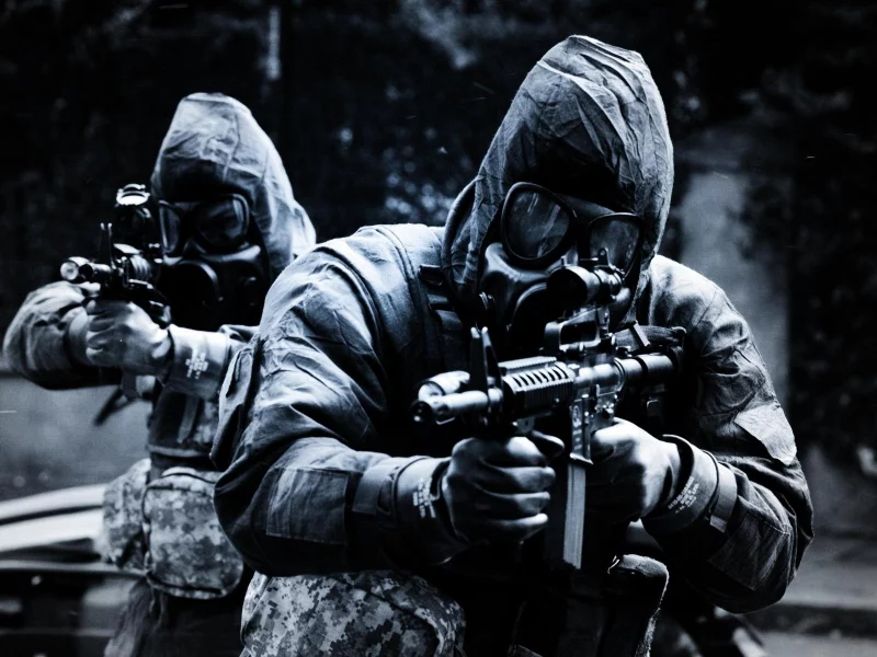special forces, 28 weeks later, pistol, m4
