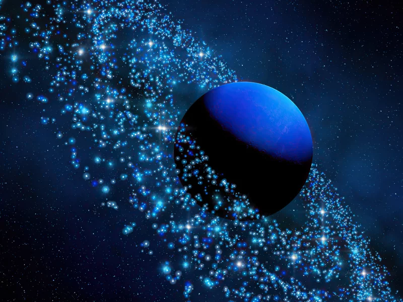 space, planet, asteroids