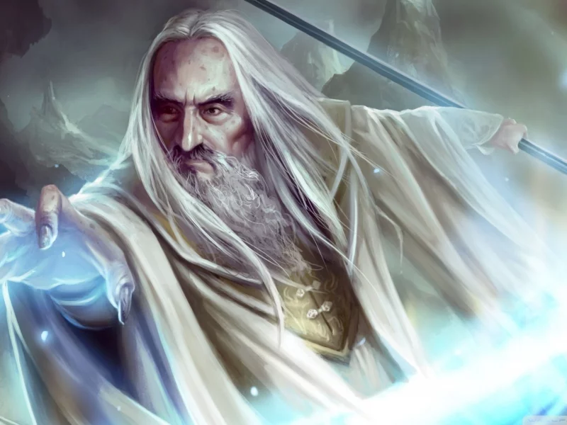the lord of the rings, wizard, saruman, guardians of middle, earth, movies