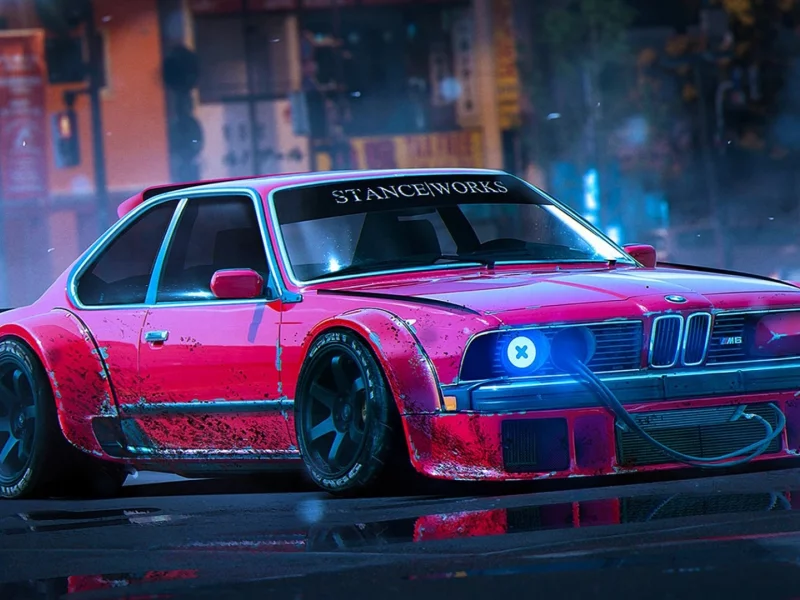 car, sedan, bmw