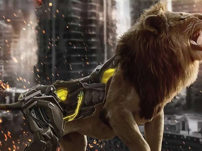 cyborn, lion