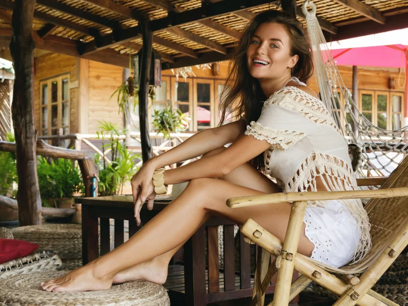 girl, beautiful, brown hair