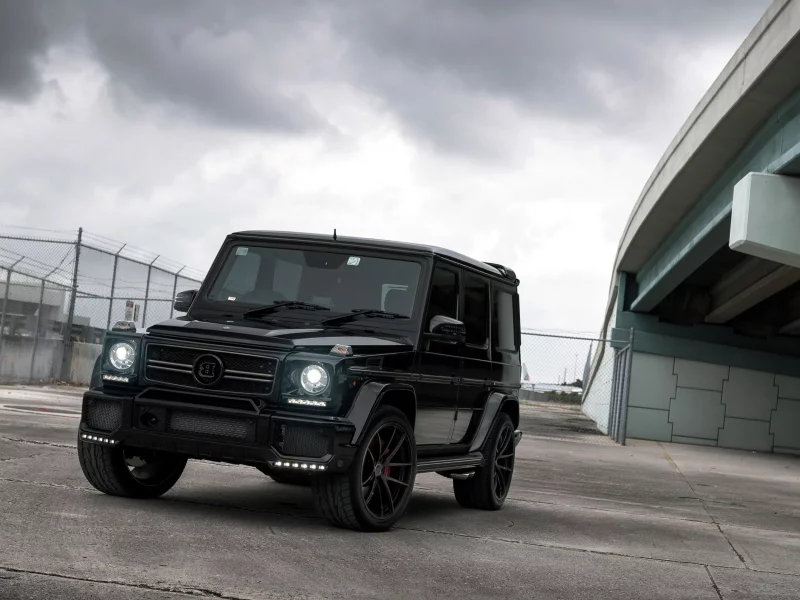 mercedes, benz g class, brabus, transport