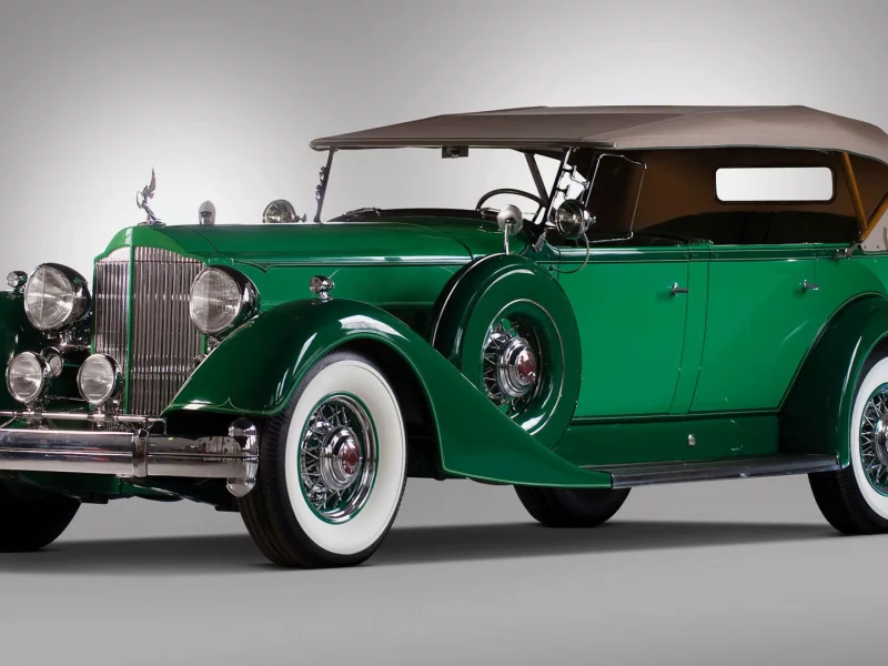 green, retro, retro car