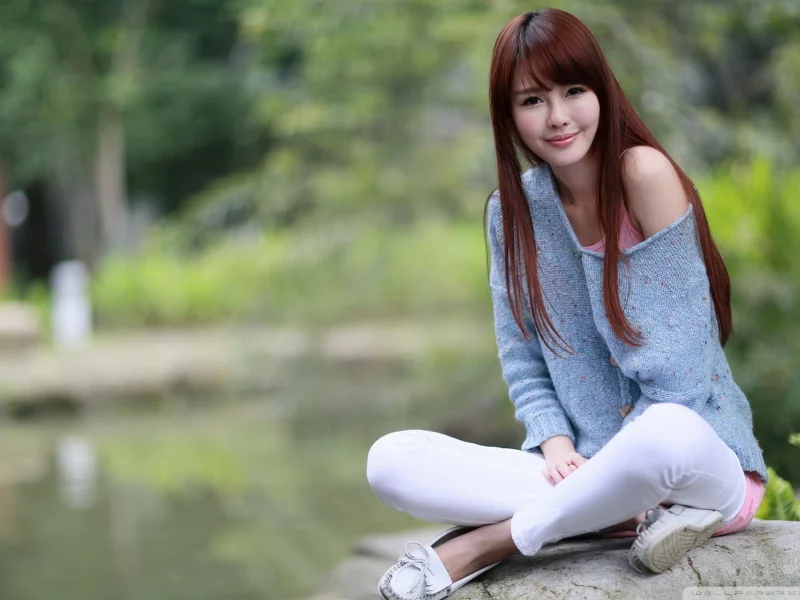 asian girl, beautiful