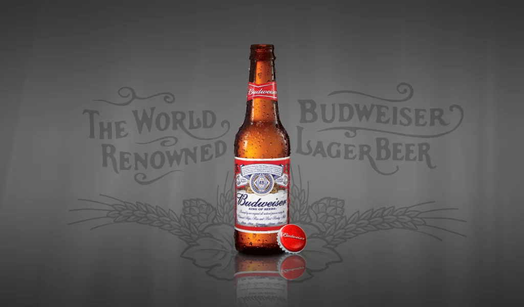 beer, budweiser, bottle