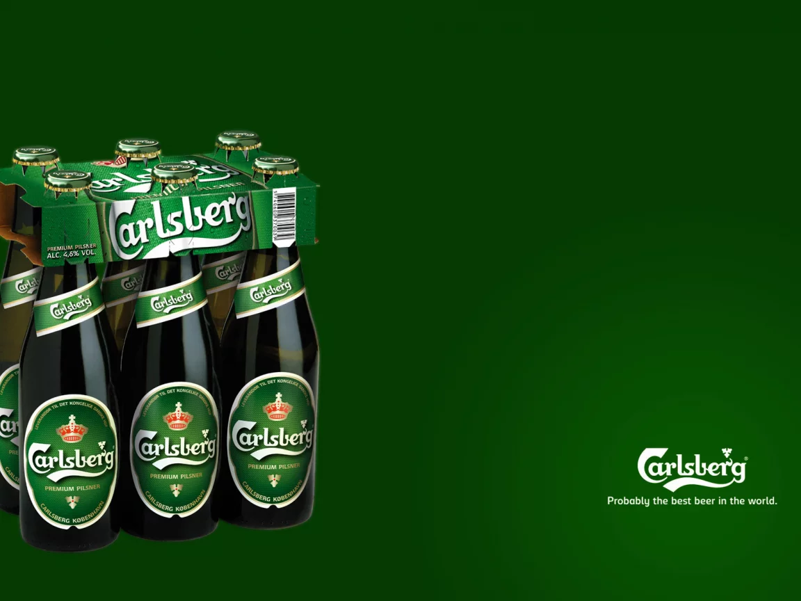 beer, bottle, carlsberg