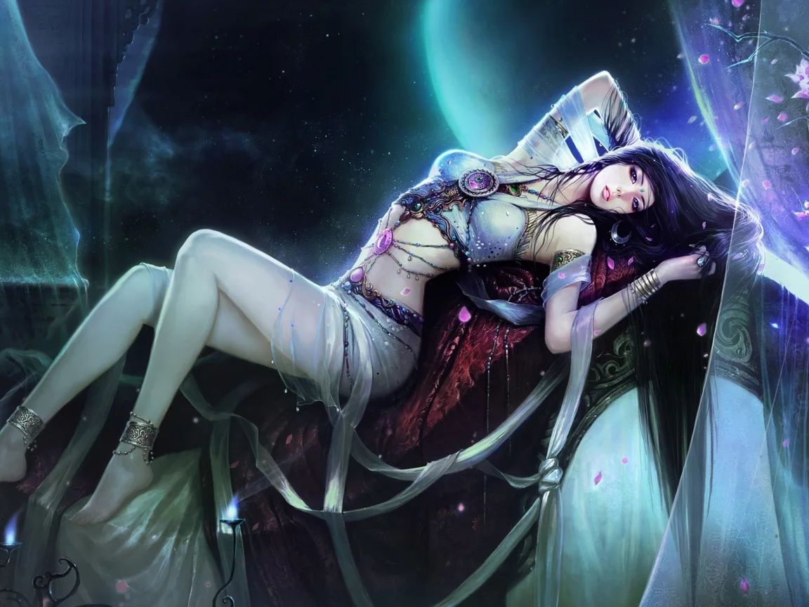 beautiful, girl, fantasy