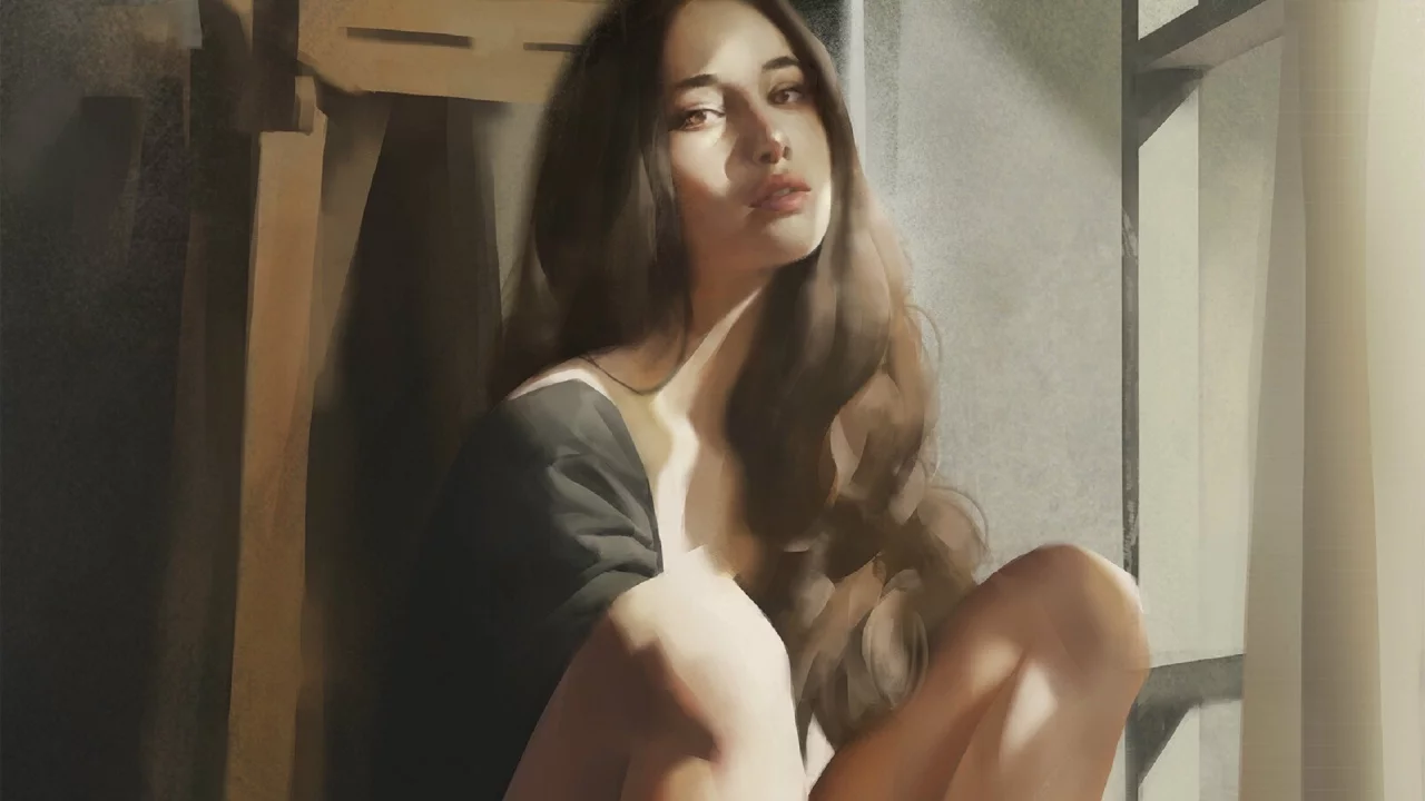 girl, beautiful