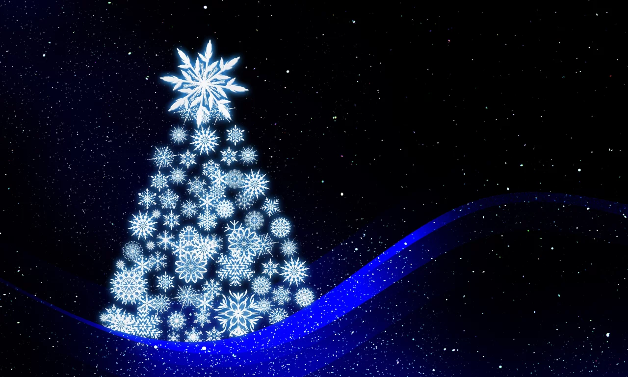 christmas tree, christmas day, christmas lights, blue, light