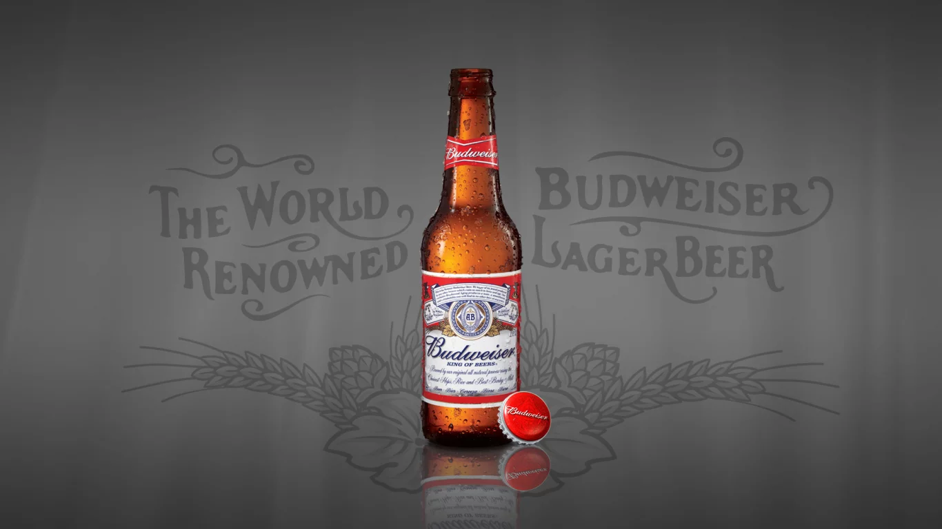 beer, budweiser, bottle