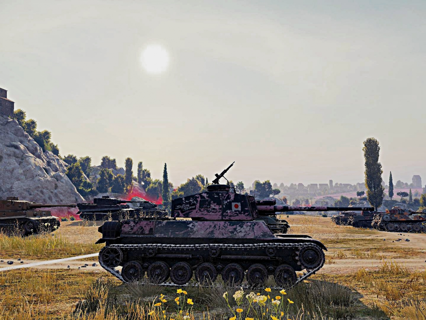 world of tanks, chi to, xanami