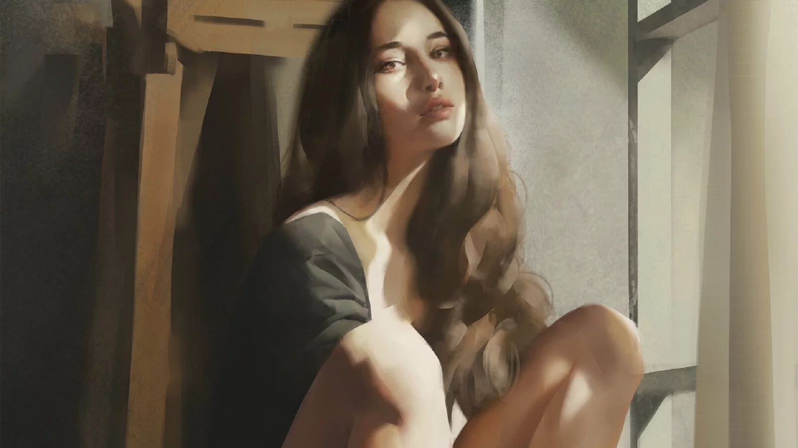 girl, beautiful